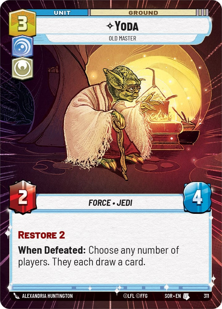 Image for Yoda - Old Master (Hyperspace) [Spark of Rebellion]