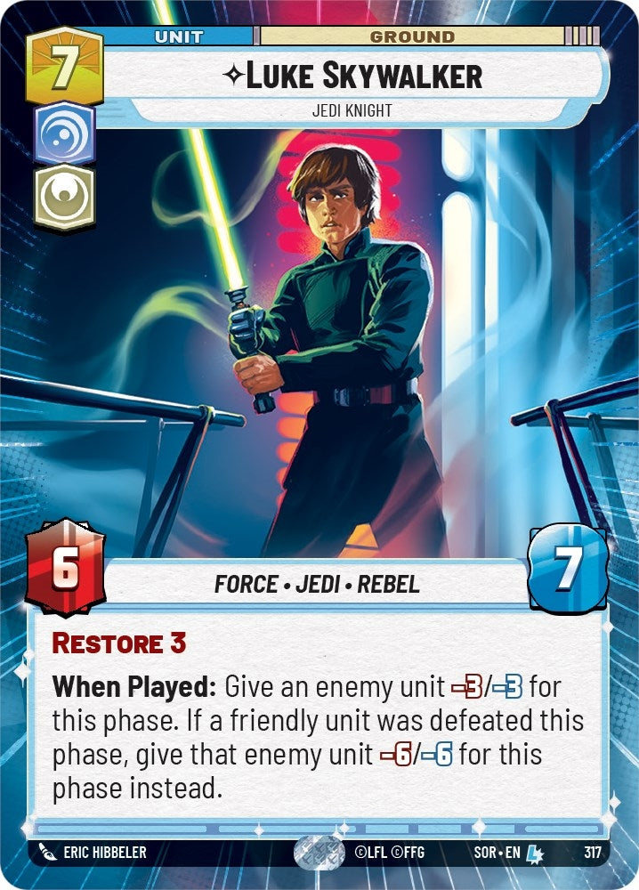 Image for Luke Skywalker - Jedi Knight (Hyperspace) [Spark of Rebellion]