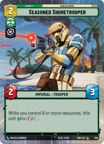 Image for Seasoned Shoretrooper (Hyperspace) [Spark of Rebellion]