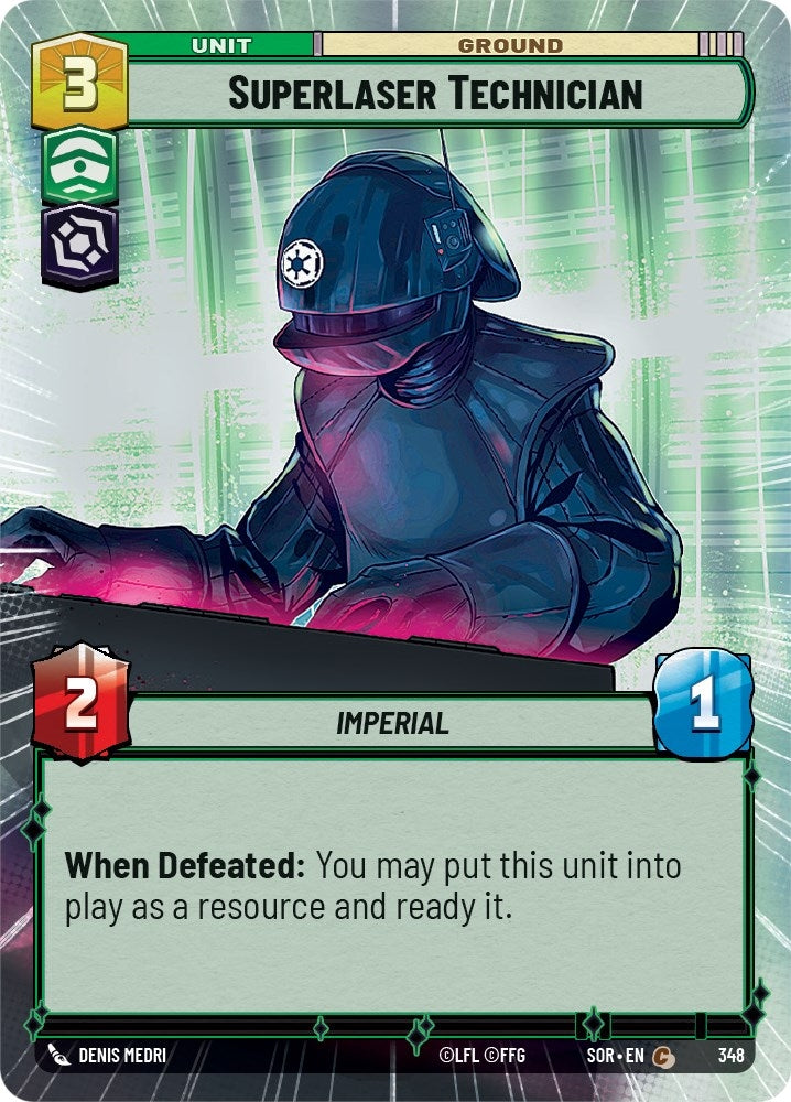 Image for Superlaser Technician (Hyperspace) [Spark of Rebellion]