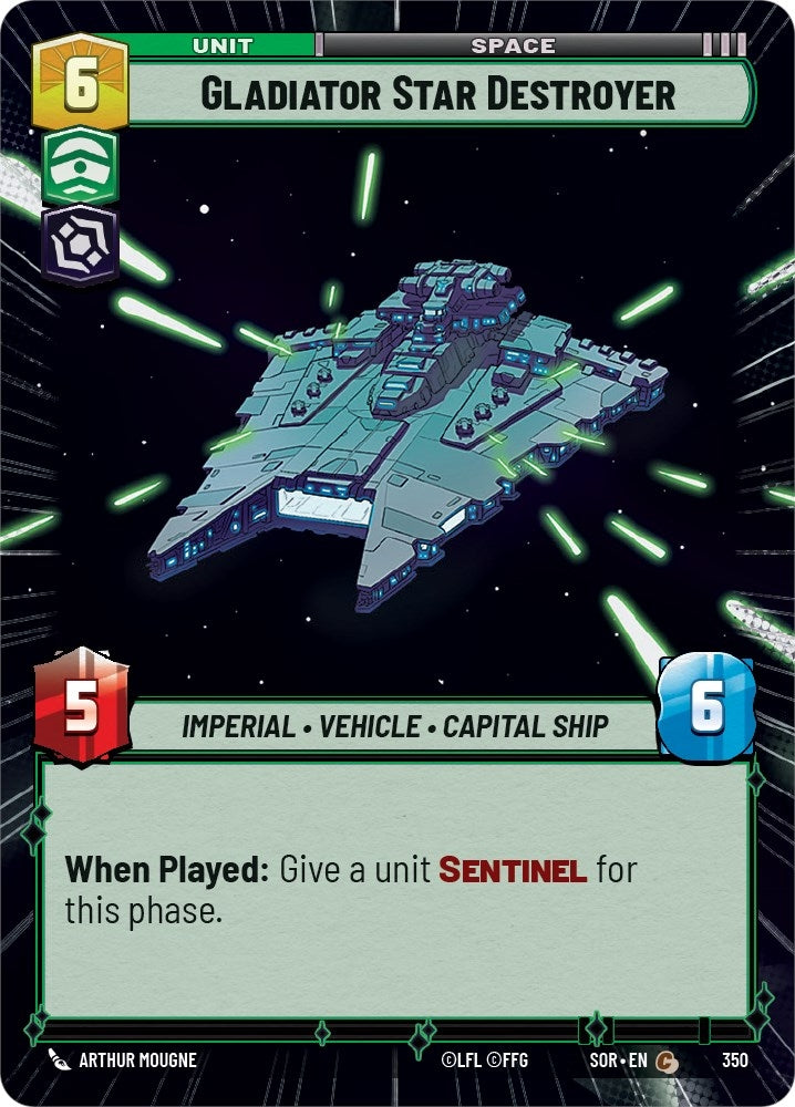 Image for Gladiator Star Destroyer (Hyperspace) [Spark of Rebellion]