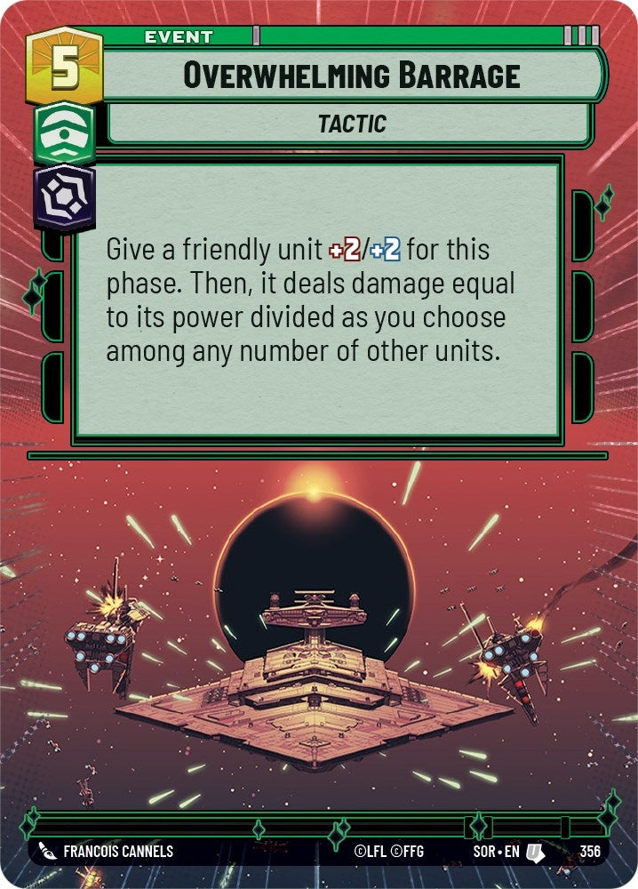 Image for Overwhelming Barrage (Hyperspace) [Spark of Rebellion]