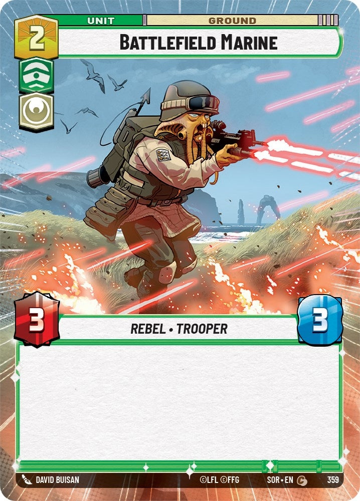 Image for Battlefield Marine (Hyperspace) [Spark of Rebellion]