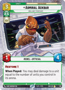 Image for Admiral Ackbar - Brilliant Strategist (Hyperspace) [Spark of Rebellion]