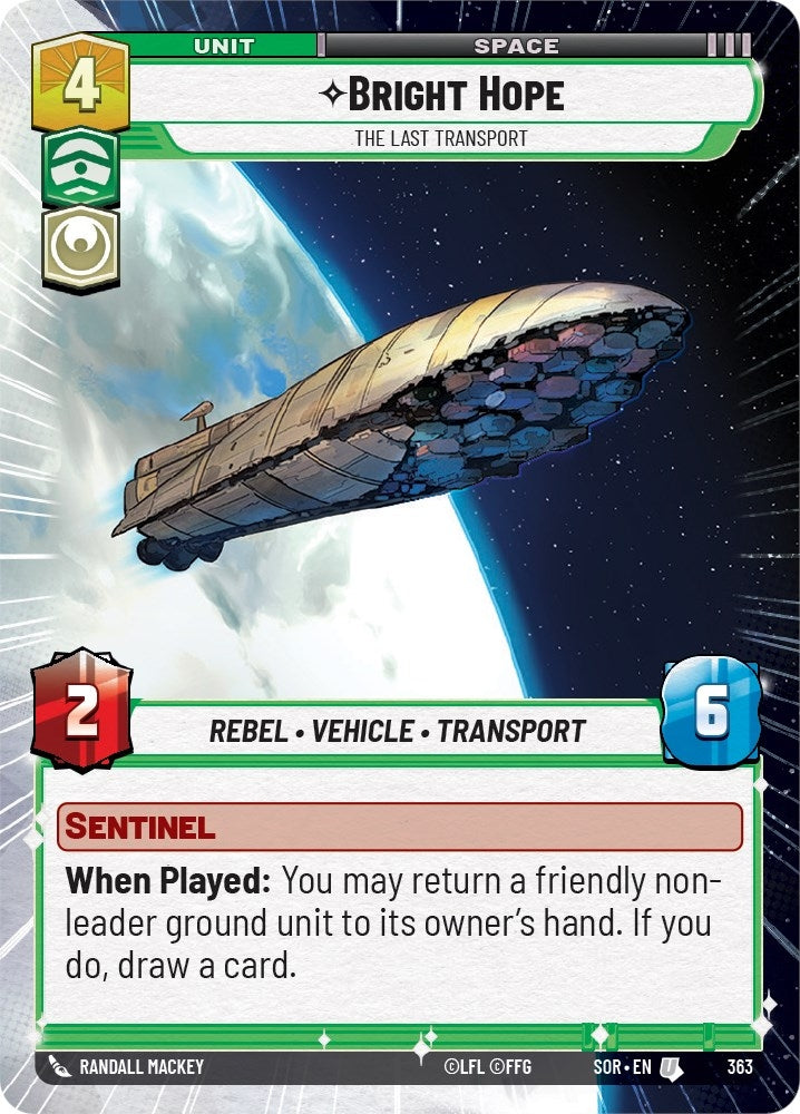 Image for Bright Hope - The Last Transport (Hyperspace) [Spark of Rebellion]