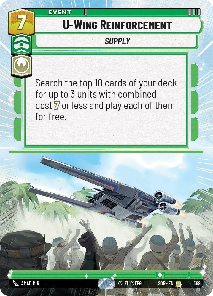 Image for U-Wing Reinforcement (Hyperspace) [Spark of Rebellion]