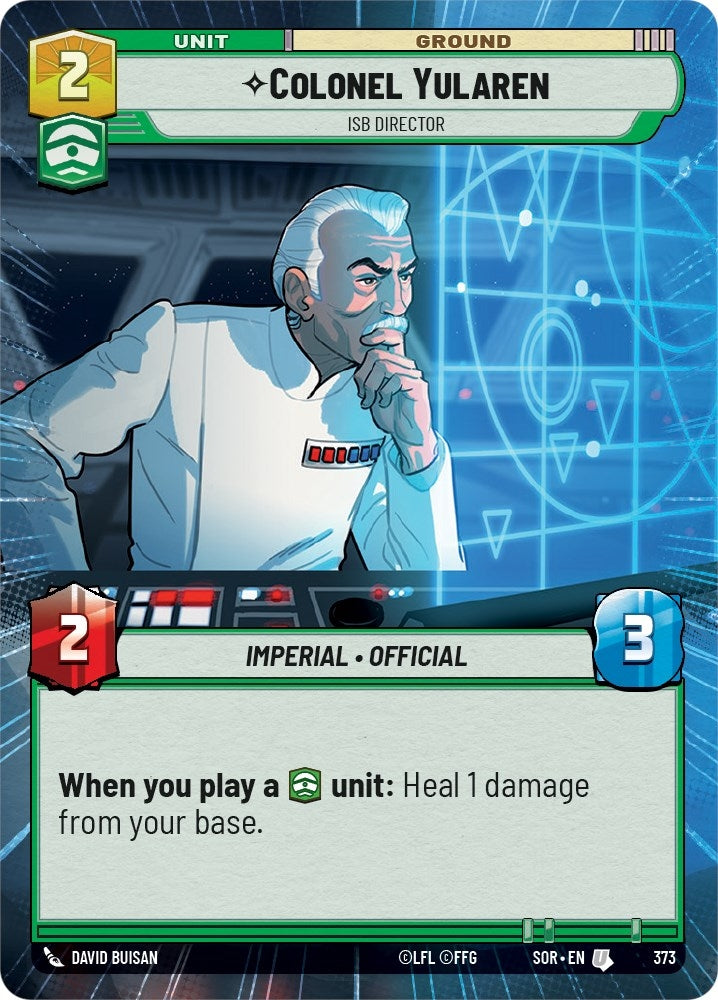 Image for Colonel Yularen - ISB Director (Hyperspace) [Spark of Rebellion]