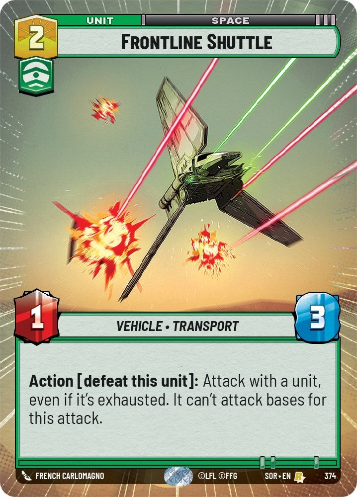 Image for Frontline Shuttle (Hyperspace) [Spark of Rebellion]