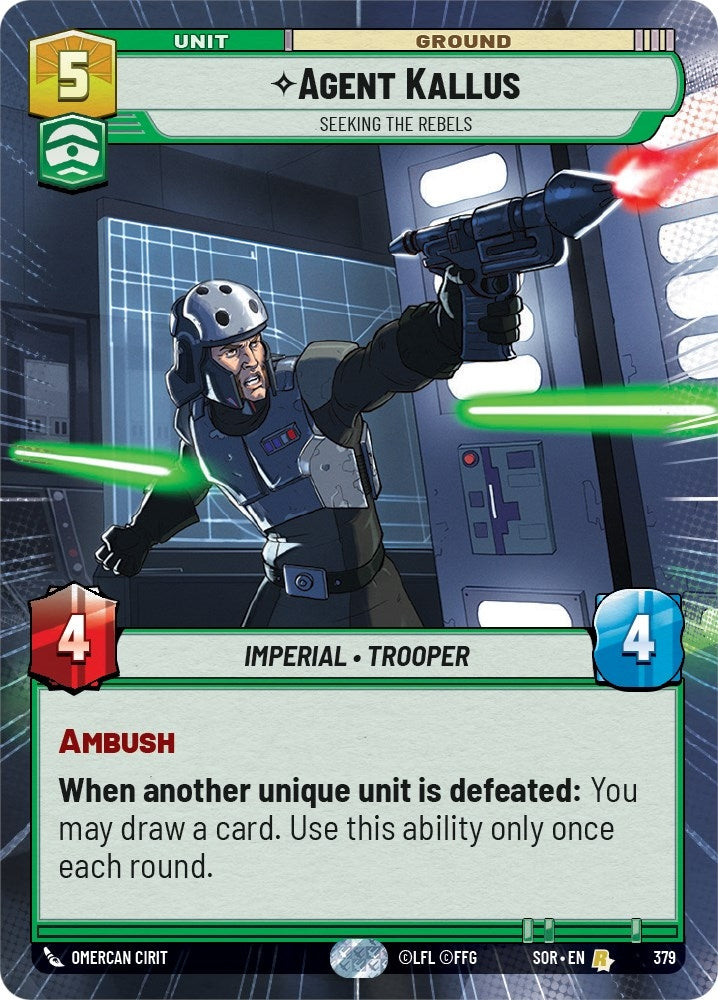 Image for Agent Kallus - Seeking the Rebels (Hyperspace) [Spark of Rebellion]
