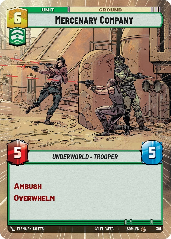 Image for Mercenary Company (Hyperspace) [Spark of Rebellion]