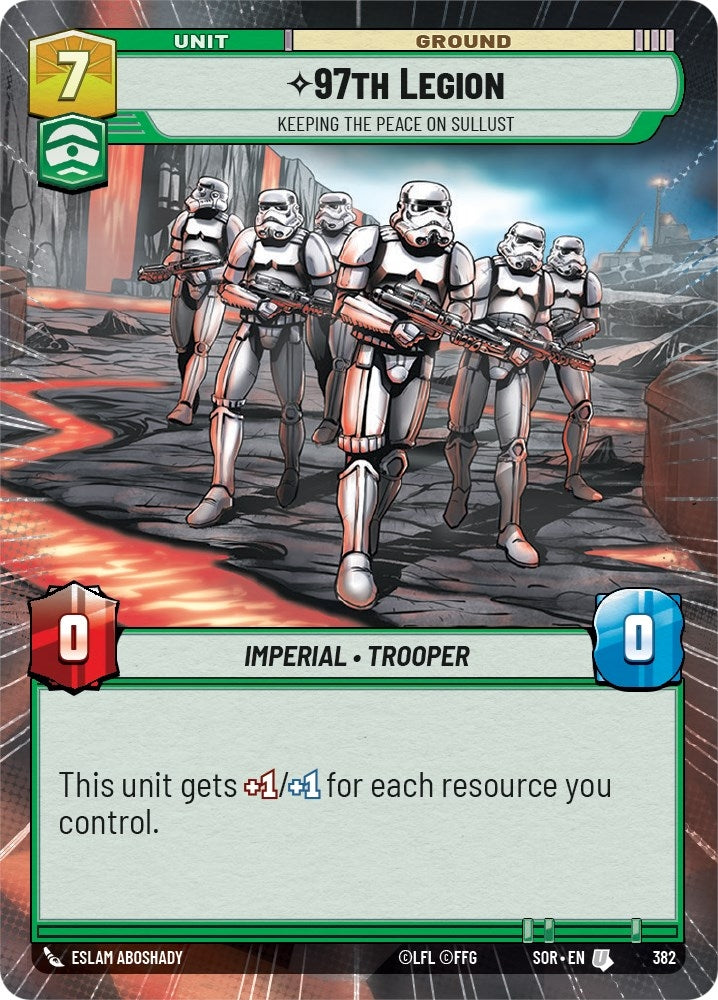 Image for 97th Legion - Keeping the Peace on Sullust (Hyperspace) [Spark of Rebellion]