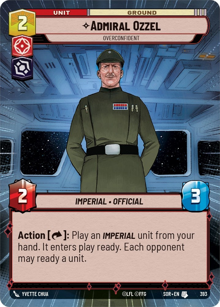 Image for Admiral Ozzel - Overconfident (Hyperspace) [Spark of Rebellion]
