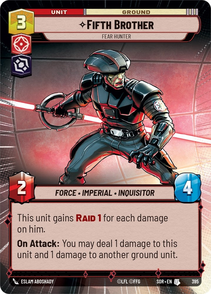 Image for Fifth Brother - Fear Hunter (Hyperspace) [Spark of Rebellion]