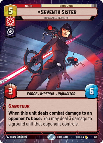 Image for Seventh Sister - Implacable Inquisitor (Hyperspace) [Spark of Rebellion]