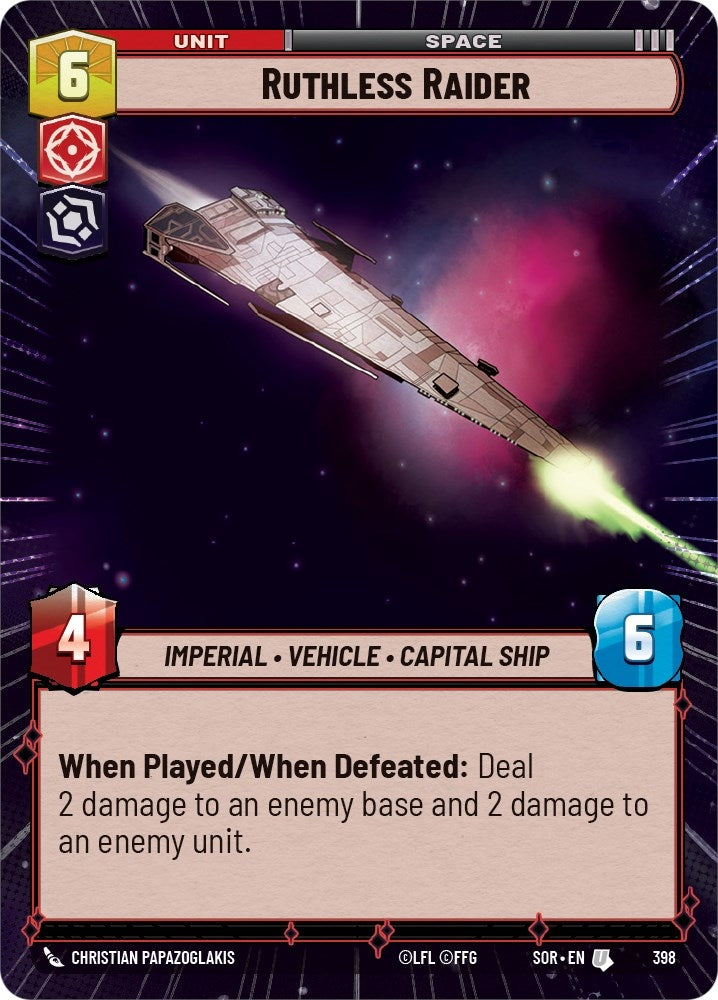 Image for Ruthless Raider (Hyperspace) [Spark of Rebellion]