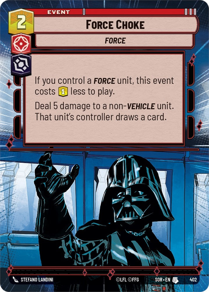 Image for Force Choke (Hyperspace) [Spark of Rebellion]