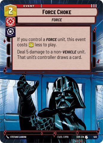Image for Force Choke (Hyperspace) [Spark of Rebellion]