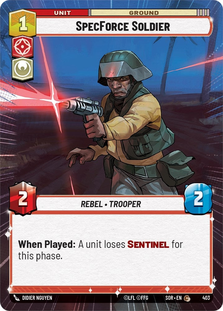 Image for SpecForce Soldier (Hyperspace) [Spark of Rebellion]