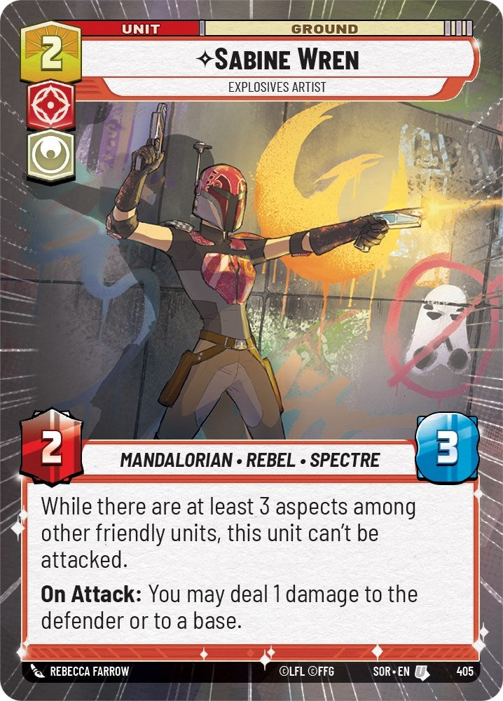 Image for Sabine Wren - Explosives Artist (Hyperspace) [Spark of Rebellion]