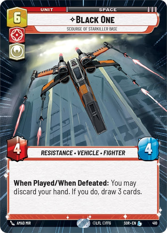 Image for Black One - Scourge of Starkiller Base (Hyperspace) [Spark of Rebellion]