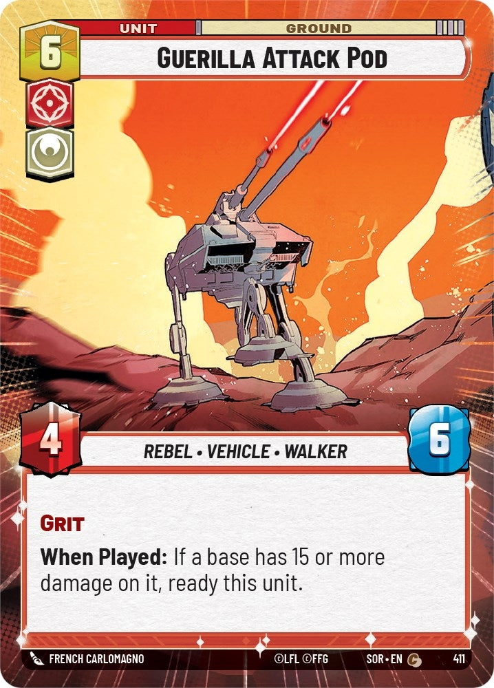 Image for Guerilla Attack Pod (Hyperspace) [Spark of Rebellion]