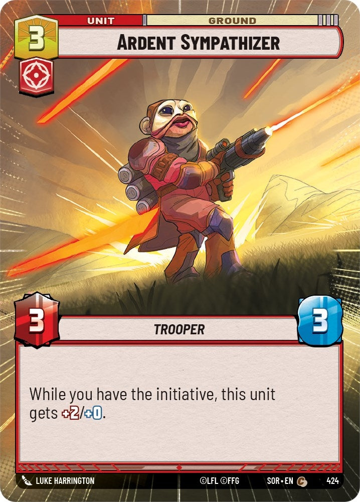 Image for Ardent Sympathizer (Hyperspace) [Spark of Rebellion]