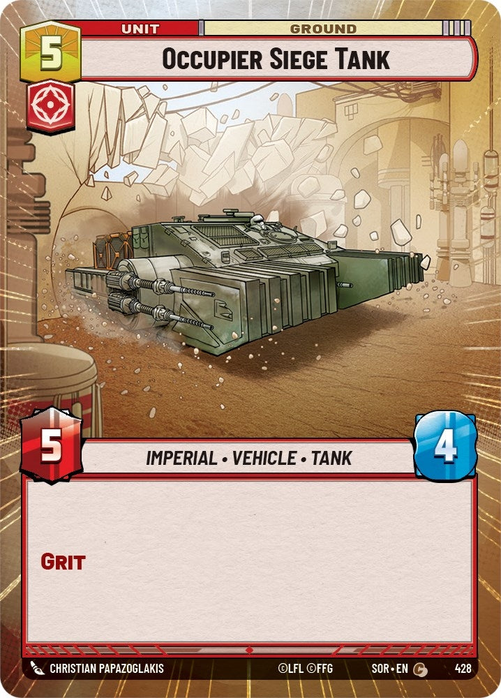 Image for Occupier Siege Tank (Hyperspace) [Spark of Rebellion]