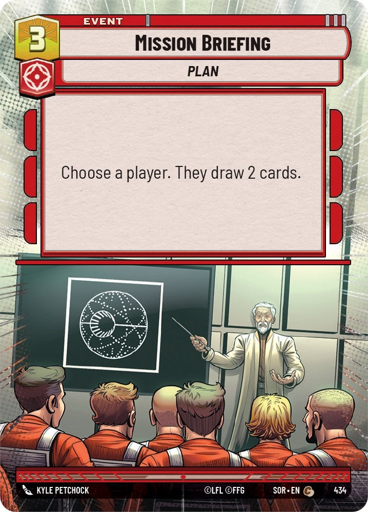 Image for Mission Briefing (Hyperspace) [Spark of Rebellion]