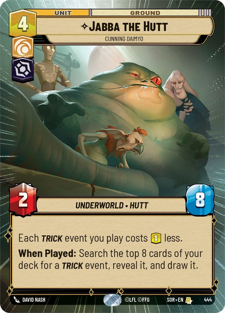 Image for Jabba the Hutt - Cunning Daimyo (Hyperspace) [Spark of Rebellion]