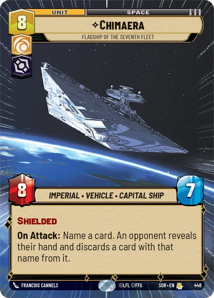 Image for Chimaera - Flagship of the Seventh Fleet (Hyperspace) [Spark of Rebellion]