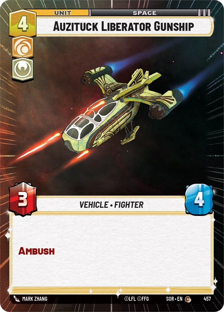 Image for Auzituck Liberator Gunship (Hyperspace) [Spark of Rebellion]
