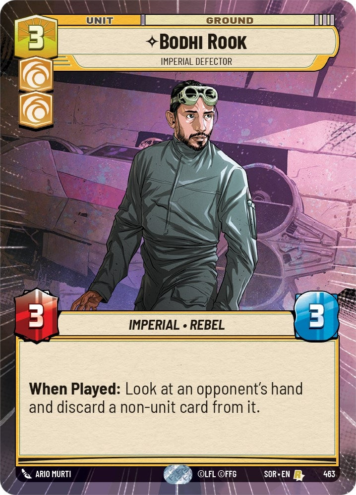 Image for Bodhi Rook - Imperial Defector (Hyperspace) [Spark of Rebellion]