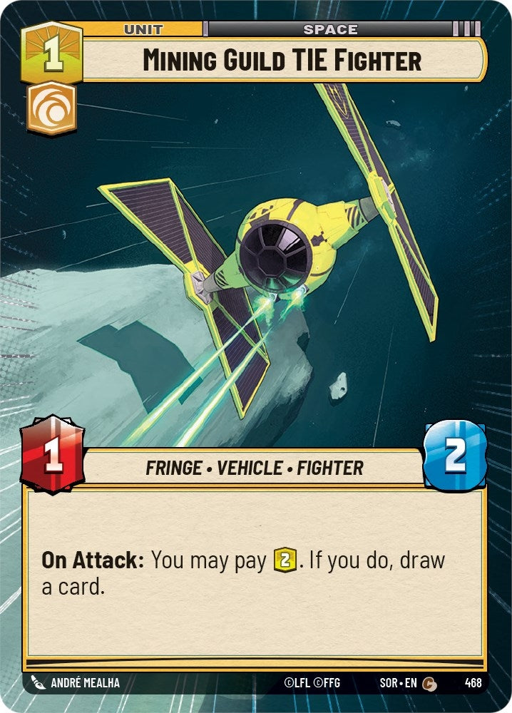 Image for Mining Guild TIE Fighter (Hyperspace) [Spark of Rebellion]