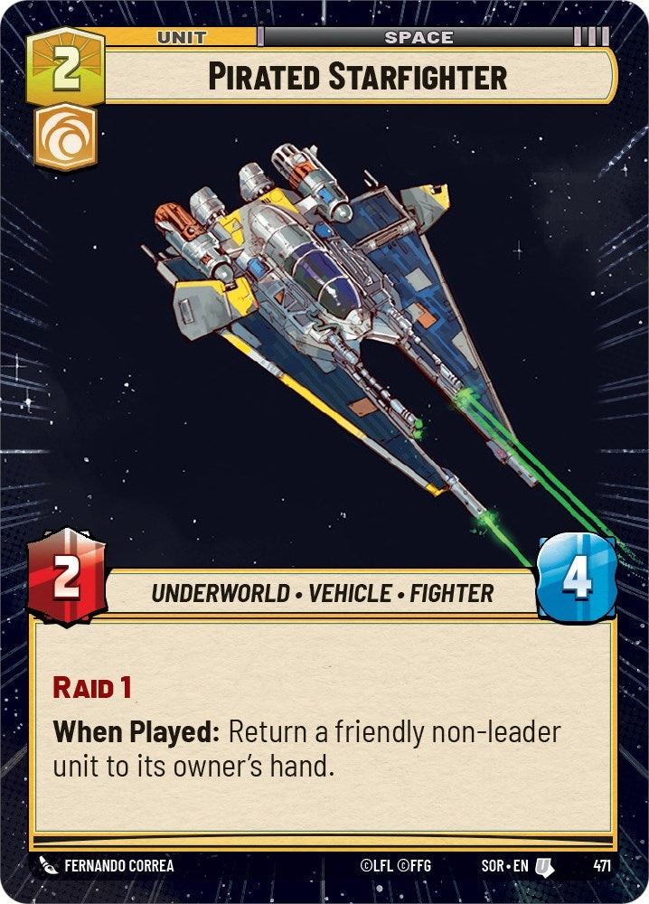 Image for Pirated Starfighter (Hyperspace) [Spark of Rebellion]