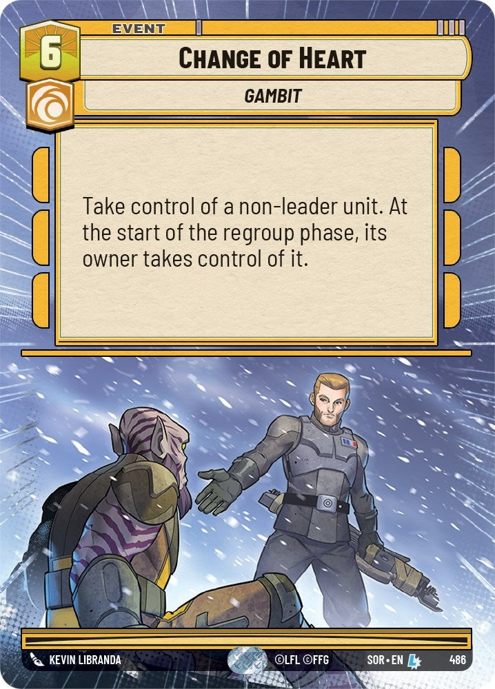 Image for Change of Heart (Hyperspace) [Spark of Rebellion]