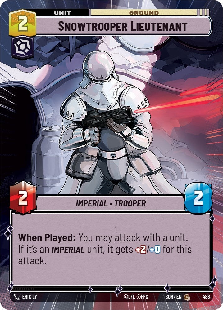 Image for Snowtrooper Lieutenant (Hyperspace) [Spark of Rebellion]
