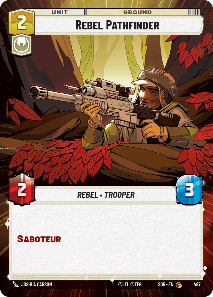 Image for Rebel Pathfinder (Hyperspace) [Spark of Rebellion]