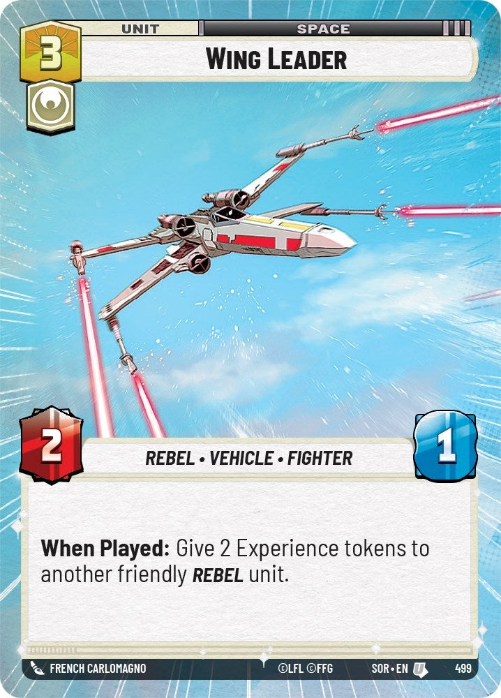 Image for Wing Leader (Hyperspace) [Spark of Rebellion]