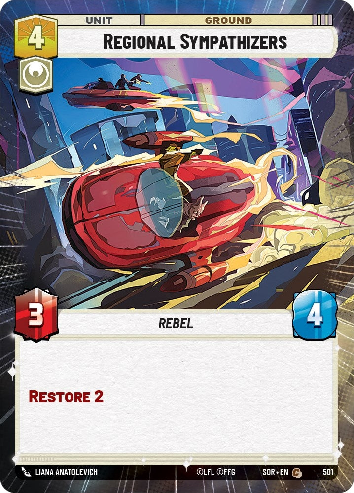 Image for Regional Sympathizers (Hyperspace) [Spark of Rebellion]