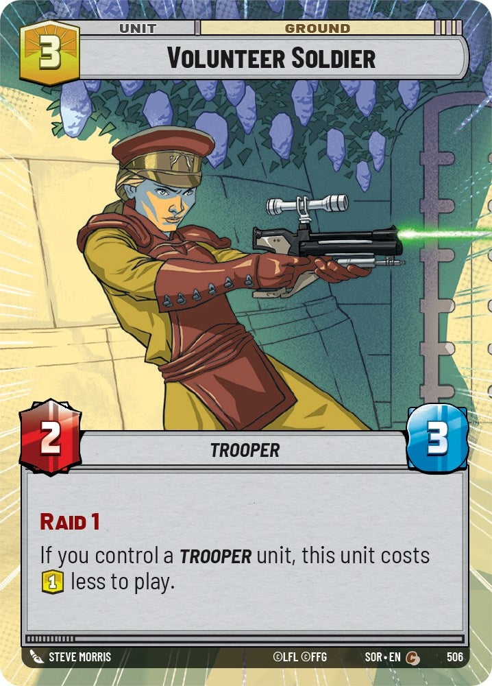 Image for Volunteer Soldier (Hyperspace) [Spark of Rebellion]