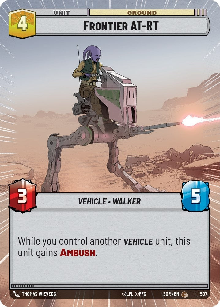 Image for Frontier AT-RT (Hyperspace) [Spark of Rebellion]