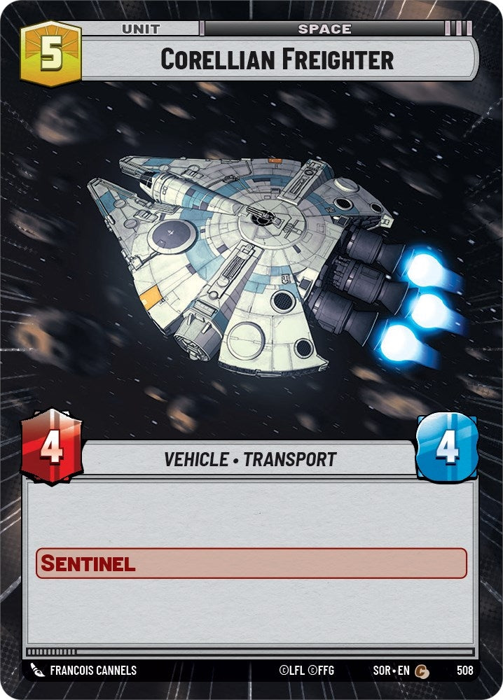 Image for Corellian Freighter (Hyperspace) [Spark of Rebellion]