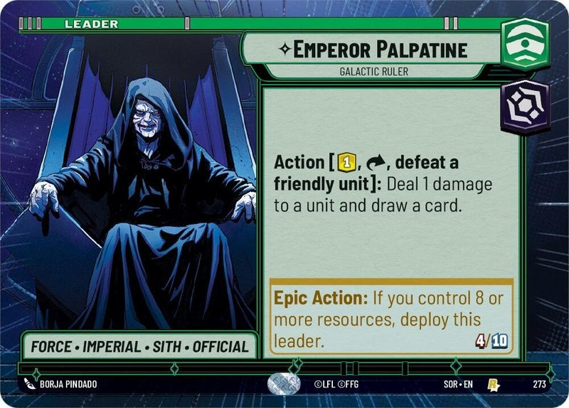 Image for Emperor Palpatine - Galactic Ruler (Hyperspace) [Spark of Rebellion]