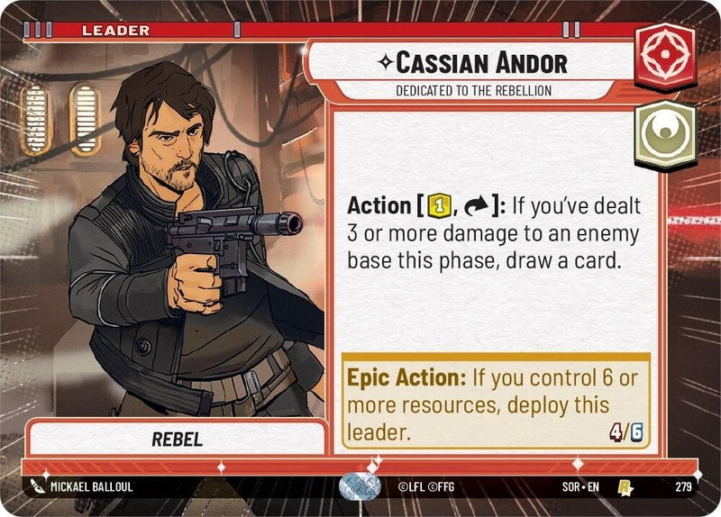 Image for Cassian Andor - Dedicated to the Rebellion (Hyperspace) [Spark of Rebellion]