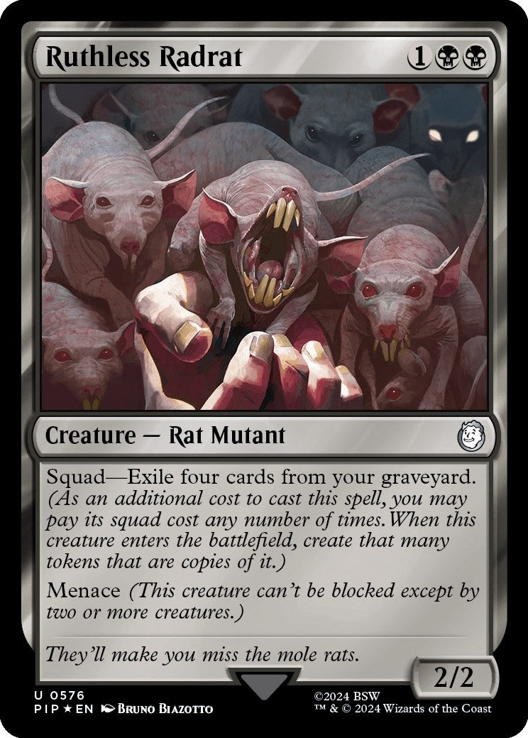 Ruthless Radrat Surge Foil (576) [PIP]