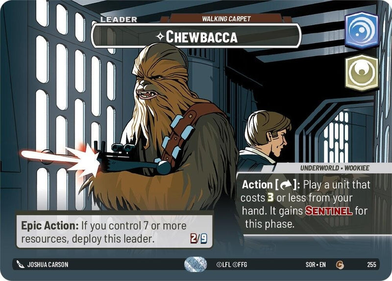 Image for Chewbacca - Walking Carpet (Showcase) [Spark of Rebellion]