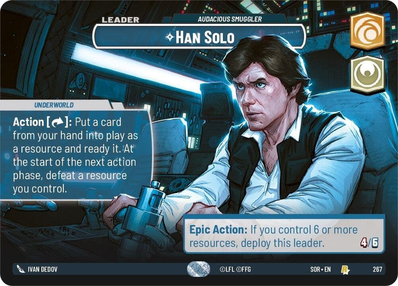 Image for Han Solo - Audacious Smuggler (Showcase) [Spark of Rebellion]