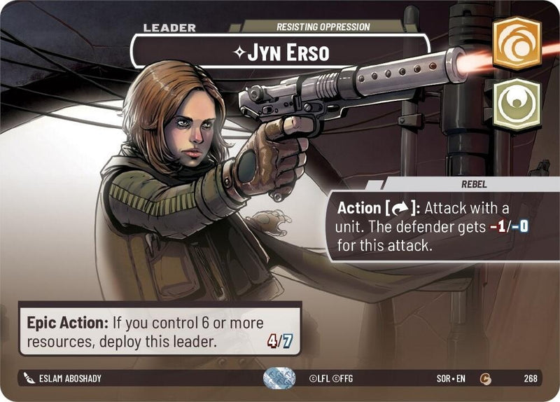 Image for Jyn Erso - Resisting Oppression (Showcase) [Spark of Rebellion]