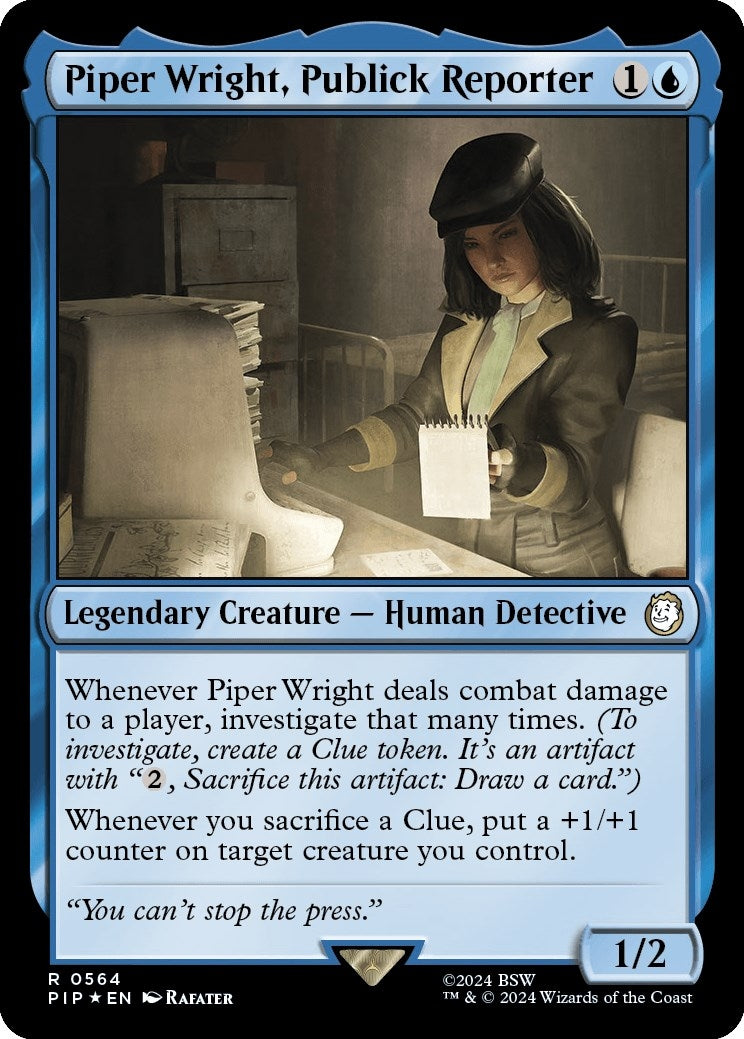 Piper Wright Publick Reporter Surge Foil (564) [PIP]