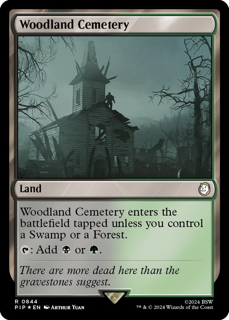 Woodland Cemetery Surge Foil (844) [PIP]
